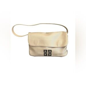 GIVENCHY Vintage 4G Logo Reversible Shoulder Bag